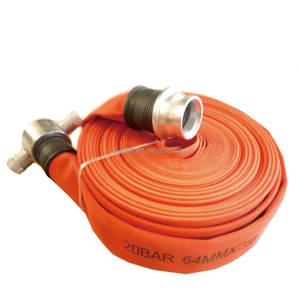 Tuyau d'incendie à simple enveloppe Kunan de 1,5 pouce avec raccord en laiton NST - Product Image 4