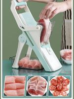 Verstelbare Plantaardige Chopper Dikte Aanpassen Keuken Hakken Artefact Veilig Mandoline Slicer Dicer Voor Groenten