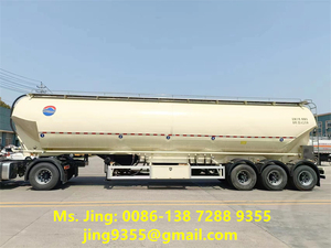 CLW 3-Axle 60 Cubic Meters Steel Semi-Trailer for Poultry Farm <strong>Chicken</strong> <strong>Bulk</strong> <strong>Feed</strong> Carrier Over 30000 kg Payload Hubei Origin - Product Image 4