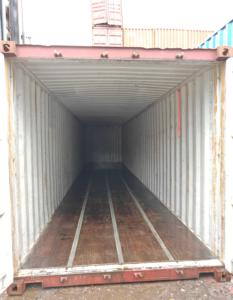 Conteneur polyvalent 40gp d'occasion, structure solide, bon état, pour expédition internationale et stockage sur site - Product Image 5