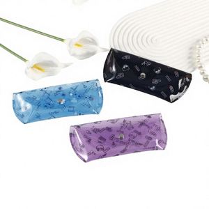 Cartoon Cute Animal Travel Women Transparent PVC Plastic Eye Glasses <b>Bag</b> Case Protection Holder Carry Box Eyewear Accessories - Product Image 2