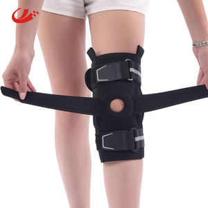 Rodillera Articulada Ajustable con Soporte <span class=keywords><strong>para</strong></span> el Dolor de <span class=keywords><strong>Rodilla</strong></span>, Estabilizadores Laterales y Bisagras Metálicas Extraíbles - Product Image 1