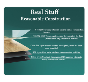 Taifo impermeabile decorazione della casa materiale decorativo moderno per interni Pvc/wpc/spc/lvt/laminato/composito <span class=keywords><strong>Parquet</strong></span> pavimento galleggiante PVC - Product Image 4