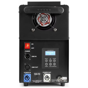 Macchina del Fumo Verticale a Colonna da 1500W a Erogazione Rapida di Fornitura Industriale con Luci LED Integrate, DMX512 e Telecomando - Product Image 3