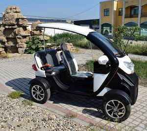 Vehículo de nueva energía: carro de <span class=keywords><strong>golf</strong></span> de coche turístico <span class=keywords><strong>el</strong></span>éctrico con motor de 2 tiempos para recorridos panorámicos de visualización de automóviles - Product Image 2