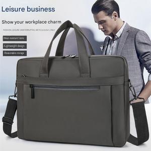 Lightweight Waterproof Oxford <b>Laptop</b> Bag Business Crossbody Anti Theft <b>14</b> <b>Inch</b> Nylon Tote Shoulder Men Women Slim <b>Laptop</b> Bag - Product Image 4
