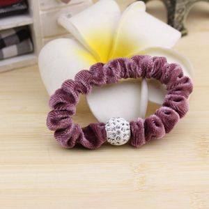 Coleteros de Terciopelo con Cuentas de Diamantes de Imitación, Colores Variados, Alta Elasticidad, Uso Casual - Product Image 2