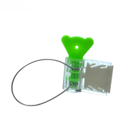 Sceaux de compteur de sécurité roto serrés anti-inviolabilité joint de compteur électrique en plastique joint de sécurité de compteur d'eau en plastique