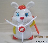Haute qualité créativité écologique enfants drôle mignon dessin animé Animal liquidation jouet avec musique et lumière en plastique en gros