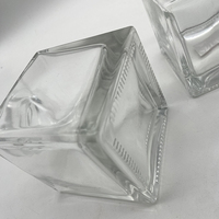 Diffuseur de parfum d'ambiance moderne pour la maison, grand format 500 ml, bouteille en verre carrée pour huiles essentielles