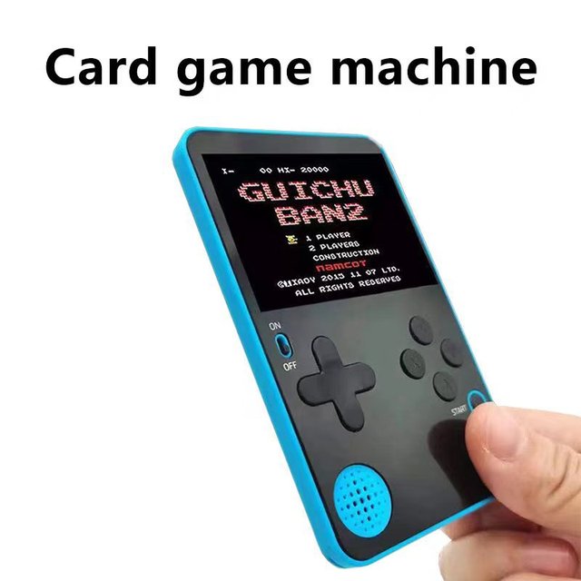 New Card Game Console Mini Handheld Game Console 6mm Thin Portable Handheld Console Manufacturer Wholesale