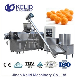 Máy làm đồ ăn vặt từ ngô, dây chuyền sản xuất que ngô, thiết bị chế biến khoai tây chiên xốp - Product Image 4