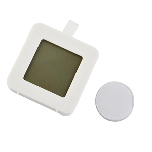 Bianco LCD termometro digitale igrometro soggiorno interno elettronico stazione di temperatura temperatura misuratore di umidità plastica sensore - Product Image 3
