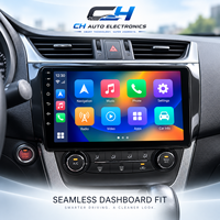 Pour Nissan Sylphy B17 Sentra 12 2013-2018, autoradio multimédia Android 10 pouces, écran tactile, Carplay, GPS