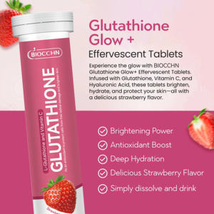 Glutatyon Efervesan Tabletleri Antioksidan Korumasını, Cilt Parlatmasını ve Bağışıklık Sistemini Destekler - Product Image 4