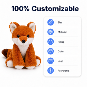 Pabrik Mainan Boneka Plush Custom OEM ODM Desain Boneka Plushie Lembut Personalisasi Anda Sendiri Grosir MOQ Rendah - Product Image 4