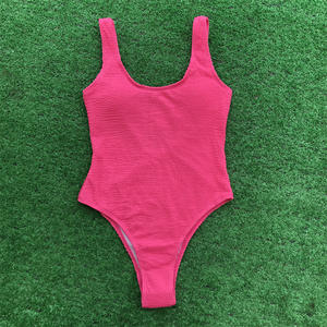 Женский слитный купальный костюм с открытой спиной - Product Image 2