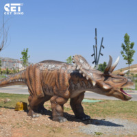 Statue de dinosaure réaliste bon marché et de qualité supérieure au prix d'usine Cetdino pour parc d'attractions, modèle animatronique de parc de dinosaures