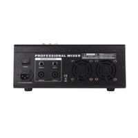 Console de mixage audio professionnelle 8 canaux 2x350W avec 99 effets DSP, contrôleur DJ actif / cartes son de mixage audio