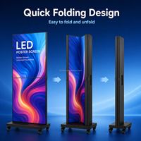 Affichage LED P2.5 pour affiches, affichage publicitaire LED commercial intérieur, affichage numérique LED Full HD