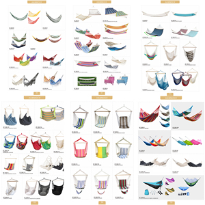 <span class=keywords><strong>Hamac</strong></span> Portable pliable en toile, style <span class=keywords><strong>brésilien</strong></span>, article de plage, pour Camping en plein air - Product Image 2