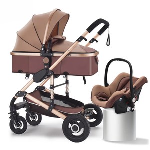 Seggiolino Auto e Passeggino 2 in 1 Pieghevole Compatto con Telaio in Lega di Alluminio di Lusso Personalizzato all'Ingrosso - Product Image 1