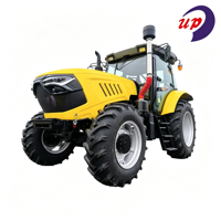 Tractor Diésel 4x4 con Cabina de Piso Plano, Aire Acondicionado y Calefacción, Asiento con Suspensión, Caja de Cambios 16+8, Toma de Fuerza 540/1000, 2 Salidas Hidráulicas, Bloqueo de Diferencial
