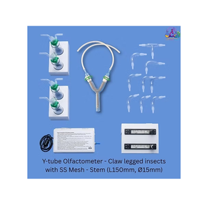 Y Tube Olfactometer with SS <b>Mesh</b> Stem L150mm Diameter 15mm for Claw Legged <b>Insect</b> Behavioral Research - Product Image 1