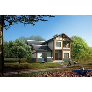 Custom Yuxi Light Steel Frame Villa <b>Prefab</b> <b>House</b> Chinese Style Rural Self Build Reconstruction Design Installation - Product Image 3