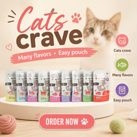 Nourriture humide pour chats en sachet de 110 g, recommandée par les vétérinaires, nutrition complète et équilibrée, forte teneur en viande, sans céréales, friandise pour chats