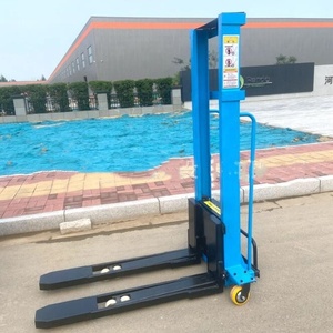 Apilador de Palés Eléctrico con Control Remoto, Montacargas Automático Autoelevable Montado en Camión, 300 kg, 500 kg, 1000 kg - Product Image 1