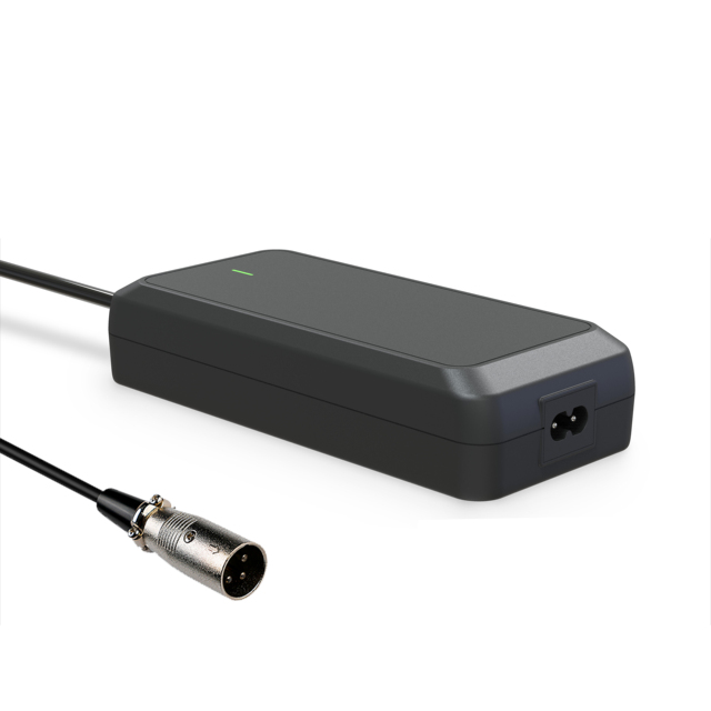 36V Lithium-ion Battery Charger 42V 4A Charger for Electric Bike Scooter Cargobike Support Fast Charger with XLR 3pin Connector