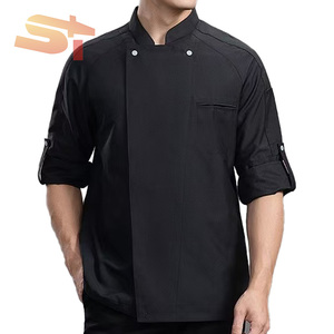 Camisa de <span class=keywords><strong>Chef</strong></span> SIKE de Manga Larga Resistente al Aceite para Comedor, Cocina Occidental, Repostería, Otoño-Invierno - Product Image 1