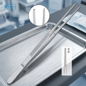 Pinces à pansements Brophy 1×2 dents, en acier inoxydable de haute qualité, instruments chirurgicaux manuels certifiés CE ISO 9001,2015 Classe I - Product Image 2