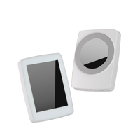 Miroir de beauté magnétique certifié CE FCC RoHS de 2,8 pouces, moniteur de caméra arrière de téléphone, connexion Wi-Fi directe, compatible avec