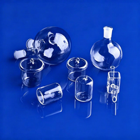 Creusets en verre de quartz pour dispositifs optiques semi-conducteurs, 99,99 % SiO2, haute transmission lumineuse, personnalisables