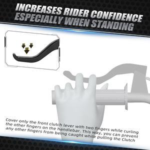 Levier d'embrayage court à 2 doigts NICECNC pour <span class=keywords><strong>moto</strong></span> <span class=keywords><strong>KTM</strong></span> <span class=keywords><strong>1290</strong></span> Super Adventure ADV R/S <span class=keywords><strong>1290</strong></span> SAR SAS 2021 2022 2023 2024 - Product Image 3