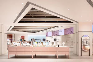 Présentoir de comptoir avec armoire à parfums avec logo étagères cosmétiques sur pied <span class=keywords><strong>kiosque</strong></span> de stand - Product Image 4