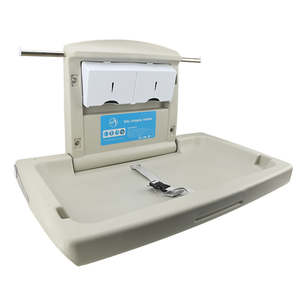 Bagno personalizzato a parete wc Hdpe impermeabile da indossare <span class=keywords><strong>fasciatoio</strong></span> <span class=keywords><strong>fasciatoio</strong></span> per bambini <span class=keywords><strong>con</strong></span> cinghie di sicurezza - Product Image 4