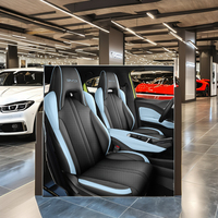 Housse de siège de voiture complète personnalisée avancée pour BYD Seagull ensemble complet avant et arrière avec coussin en cuir quatre saisons