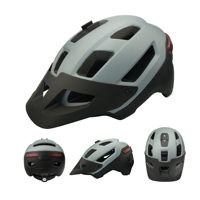 AIDY usine Smart LED Avertissement Flash Casque Bicyclette Casque De Cyclisme Avec Feu Arrière Lumière Avant Support de Caméra VTT Casque De Vélo