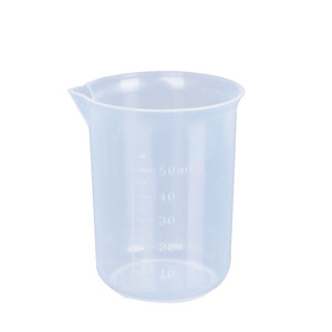 Taza medidora de plástico semitransparente de 100ml, 50ml, 30ml para mezclar pigmentos y pintar modelos - Product Image 2