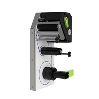 Impresora de Etiquetas Térmicas Directas LPM-562 de 2 Pulgadas con Despegador Automático, Rebobinador de Rollo, USB, Serial, Impresora de Códigos de Barras
