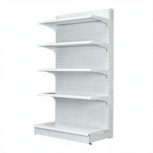 Estante Metálico para Exhibición en Supermercados, Estantes Ajustables, Diseño Independiente Resistente, Capacidad de 50-150 kg, Rápido - Product Image 1