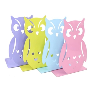 Tùy chỉnh Owl bookends Non-Skid dễ thương kết thúc cuốn sách nghệ thuật kết thúc cho nhà Kệ trường văn phòng - Product Image 1