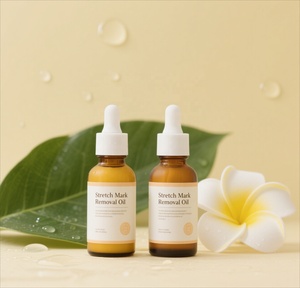 Huile anti-vergetures OEM - Huile corporelle anti-vergetures pour la grossesse, la réparation des cicatrices et l'élasticité de la peau, formule naturelle et végétalienne - Product Image 3