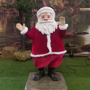 Zigongブルートカゲ屋内アニメーション父クリスマスデコレーション等身大アニマトロニクス動物サンタクロースモデル - Product Image 4