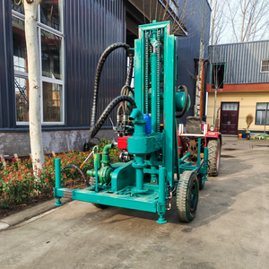 1200KG <strong>Low</strong> Consumption <strong>High</strong> Efficiency Easy Operation Four Wheels Diesel Hydraulic Drilling <strong>Rigs</strong> for Water Well - Product Image 4