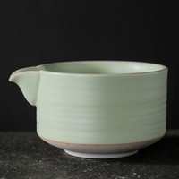 Juego de Matcha Ecológico Japonés, Estilo Japandi, Batidor de Cerámica, Soporte para Batidor, Cuchara, Tazón para Matcha