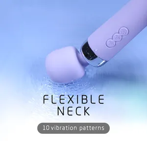 Rechargeable Massager Vibrator Wand Clit Vibrator Av Sexy Sex Toy Vibrator Personal Wand Massager Quiet Small Female Adult Toys